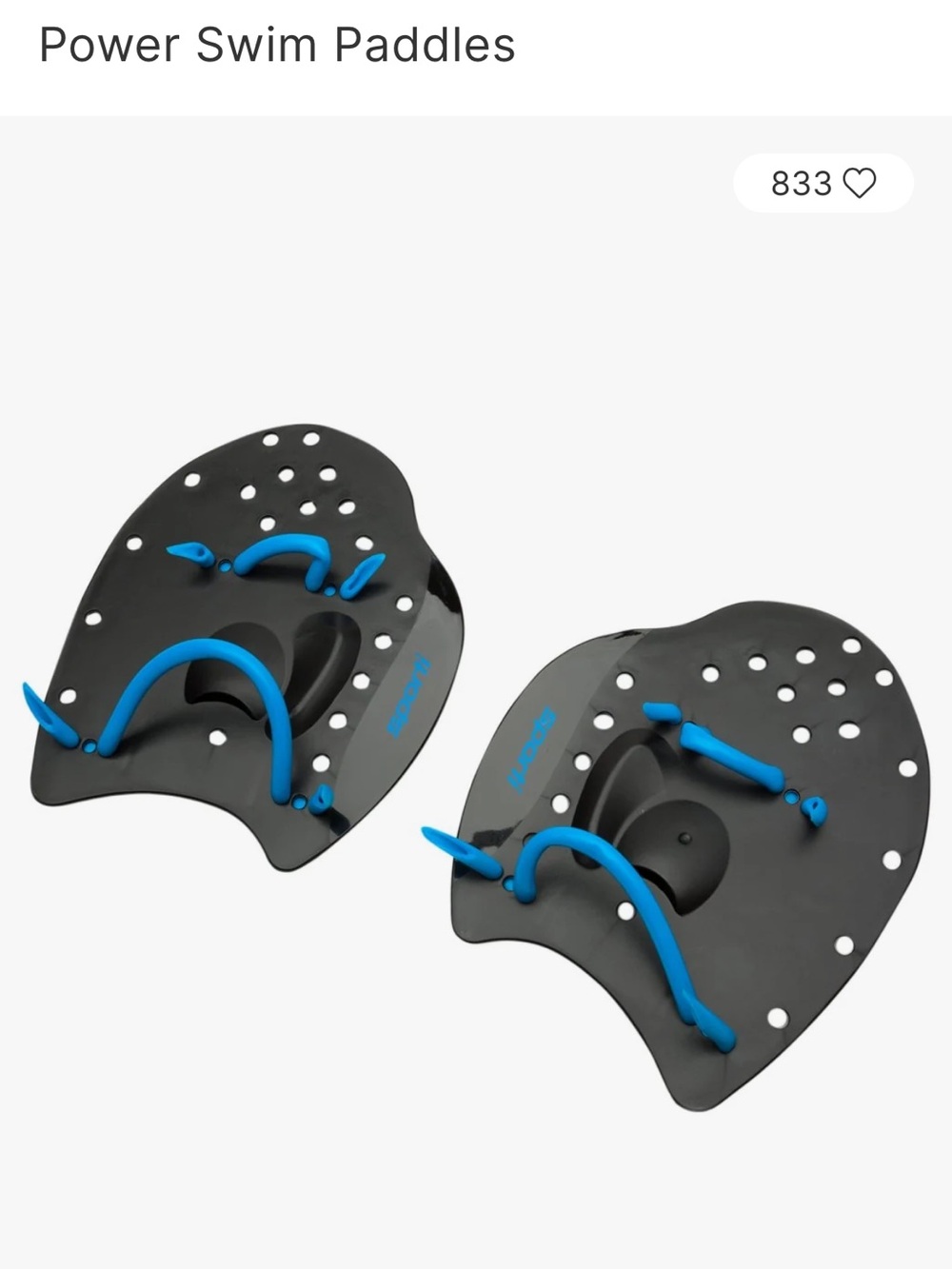 Swim paddles